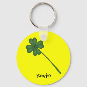 Four leaf clover keychain