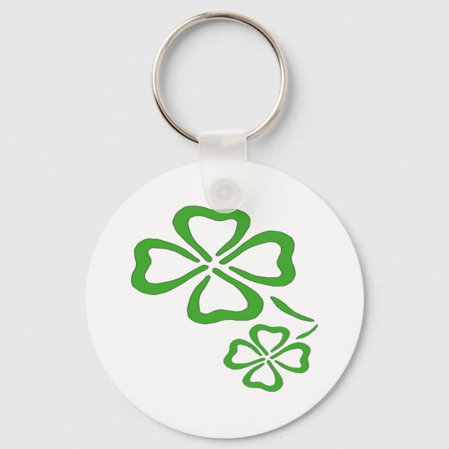 Four Leaf Clover Keychain (Front)