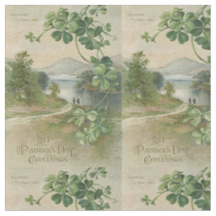 Four Leaf Clover Killarney Mountain Fabric