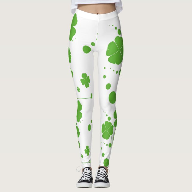 Four leaf clover leggings (Front)