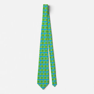 Four Leaf Clover Neck Tie
