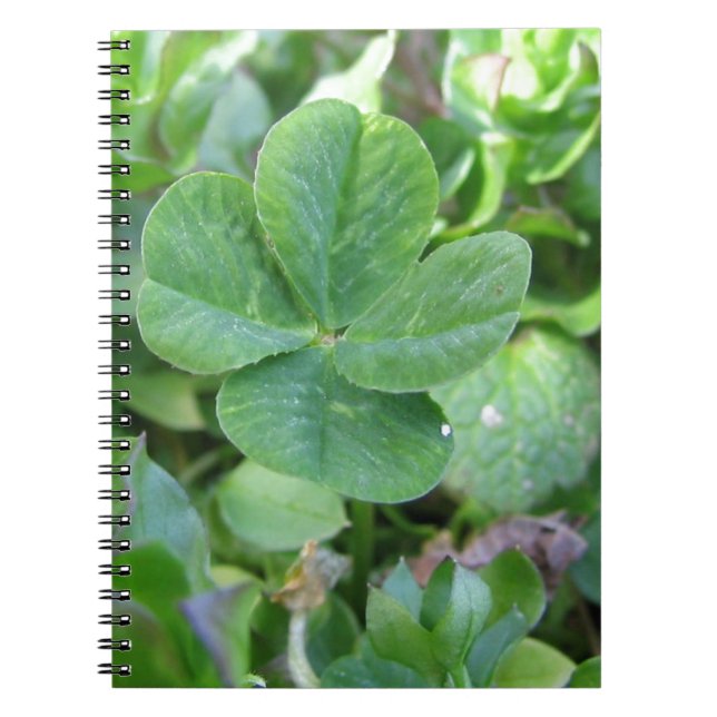 Four Leaf Clover Notebook (Front)
