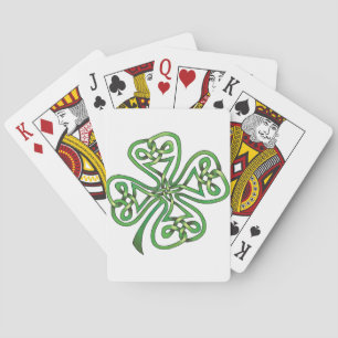 Four-Leaf Clover Playing Cards