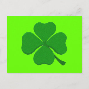 Four Leaf Clover Postcard