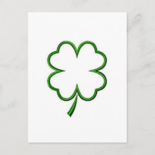 Four Leaf Clover Postcard