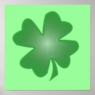 Four Leaf Clover Poster