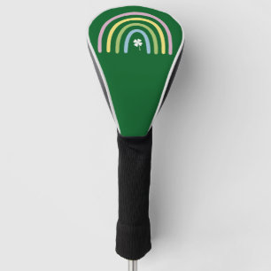 Four Leaf Clover Rainbow St Patrick's Day  Golf Head Cover