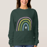 Four Leaf Clover Rainbow St Patrick's Day 