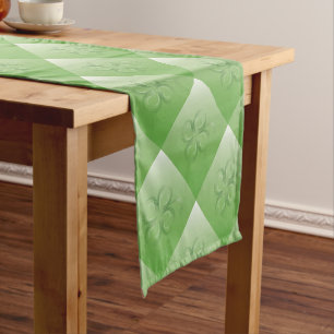 Four Leaf Clover Short Table Runner