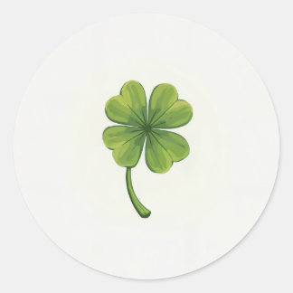 four-leaf clover sticker