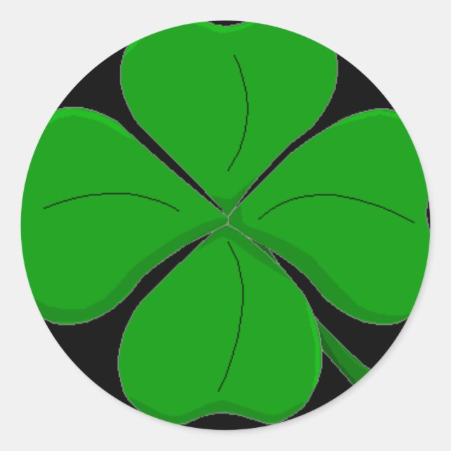 Four Leaf Clover Sticker (Front)