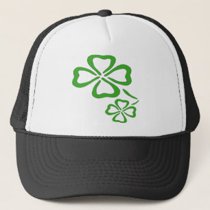 Four Leaf Clover Trucker Hat