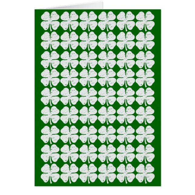 four leaf clovers. (Front)