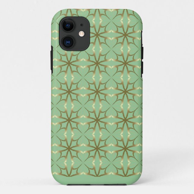 Four-Leaf Clovers Case-Mate iPhone Case (Back)