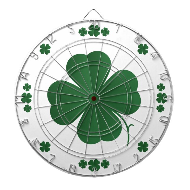 Four Leaf Clovers Dartboard (Front)