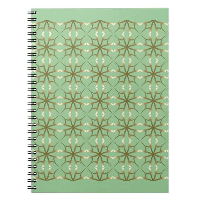 Four-Leaf Clovers Notebook (Front)