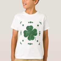 Four Leaf Clovers - vintage style
