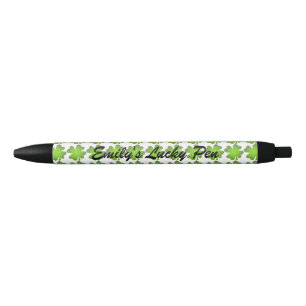 Four-leafed Clover Personalized Lucky Pen