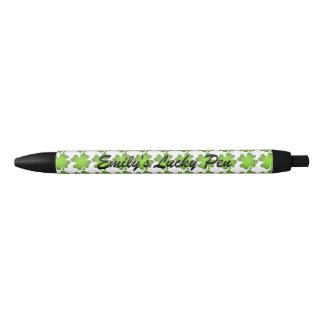Four-leafed Clover Personalized Lucky Pen