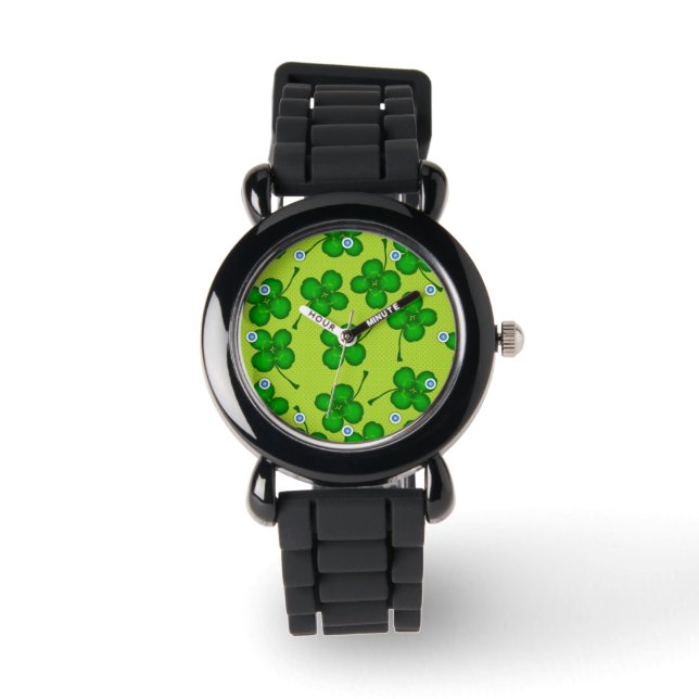 Four Leafs Clover Watch (Front)