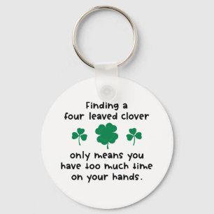 Four Leaved Clover Keychain