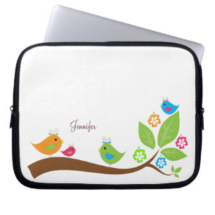 Four Little Birdies Laptop Sleeve