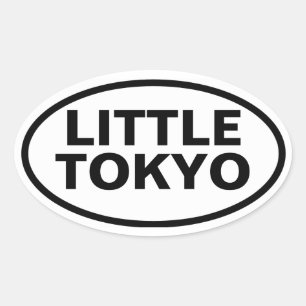FOUR Little Tokyo Oval Sticker
