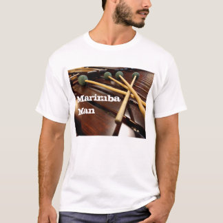 Four Mallet Marimba Man T-Shirt