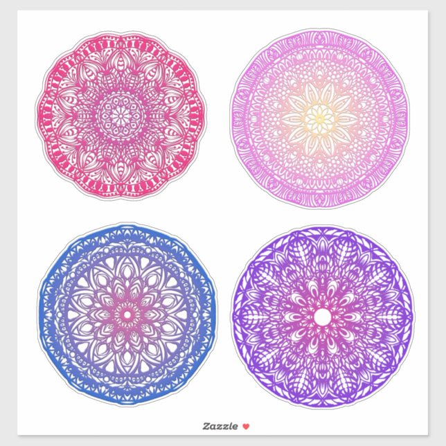 Four Mandalas (Sheet)