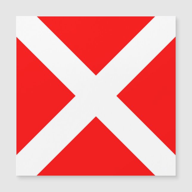 four maritime nautical alphabet number symbol flag (Front)