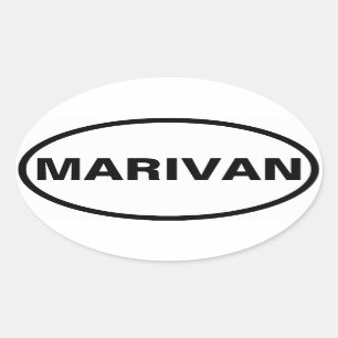 FOUR Marivan Oval Sticker