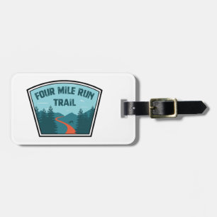 Four Mile Run Trail Luggage Tag