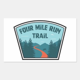 Four Mile Run Trail Sticker