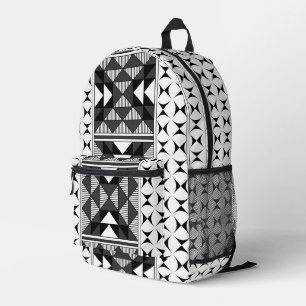 Four Mountains in Charcoal Backpack