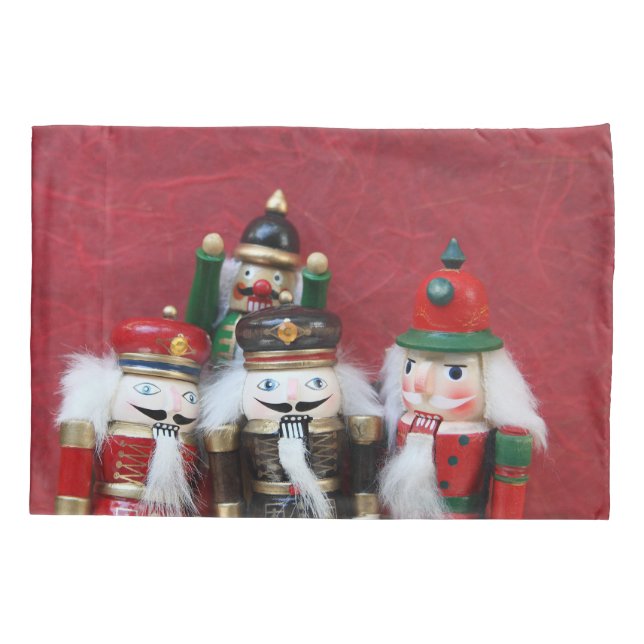 Four nutcrackers group pillowcase (Back)