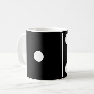 Four One Black Domino Mug