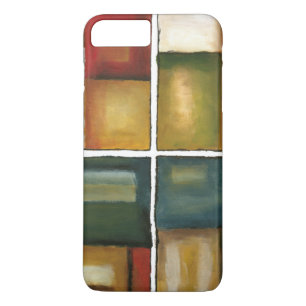 Four Panelled Painting by Jennifer Goldberger iPhone 8 Plus/7 Plus Case