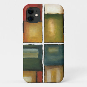 Four Panelled Painting by Jennifer Goldberger iPhone 11 Case