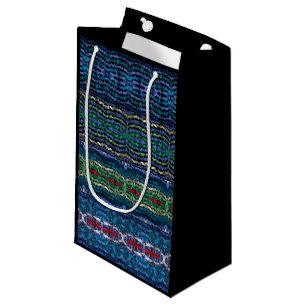 Four Part Harmony Translucent Alternating Shapes  Small Gift Bag