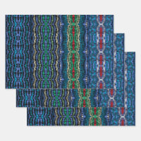 Four Part Harmony Translucent Alternating Shapes