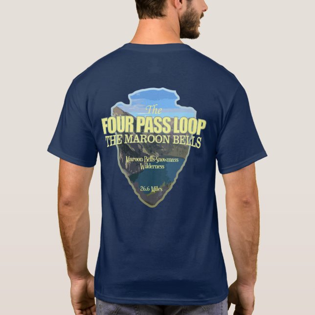 Four Pass Loop (arrowhead) T-Shirt (Back)