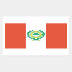 FOUR Raleigh, North Carolina Flag Sticker