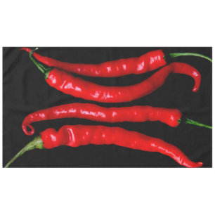 Four Red Chilies 60x104 tccn Tablecloth