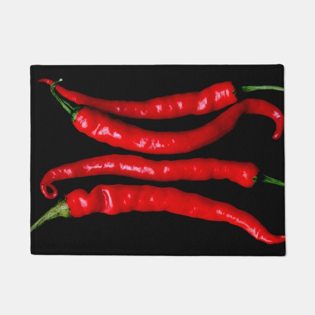 Four Red Chilies DM arc4 Doormat (Front)