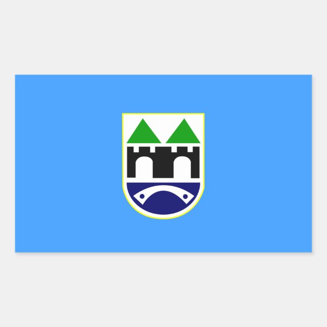 FOUR Sarajevo Flag Sticker (Front)