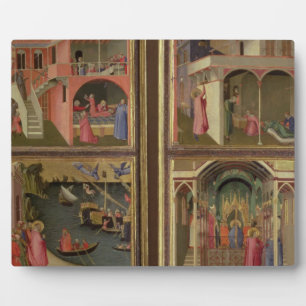 Four Scenes from the Life of St. Nicholas: St. Nic Plaque