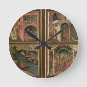 Four Scenes from the Life of St. Nicholas: St. Nic Round Clock