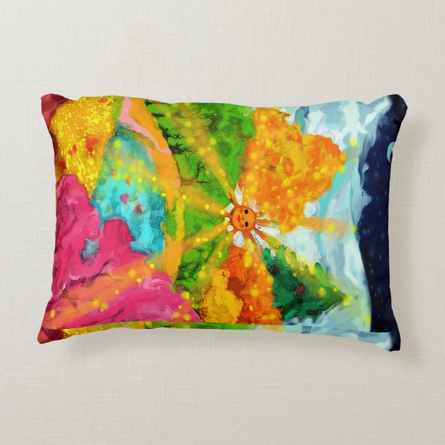 Four seasons accent pillow (Back)