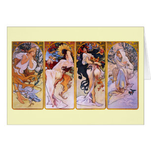 Four Seasons Alfons Mucha