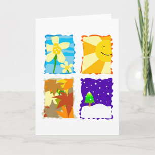 Four Seasons Card